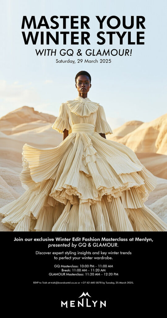 Menlyn winter edit event invite
