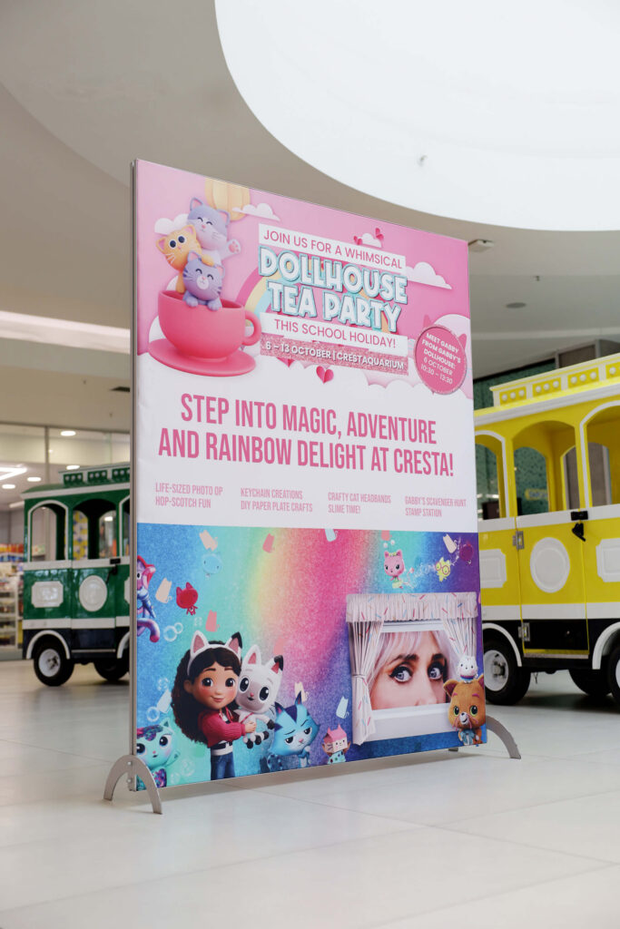 Gabby's doll house activation at Cresta Mall